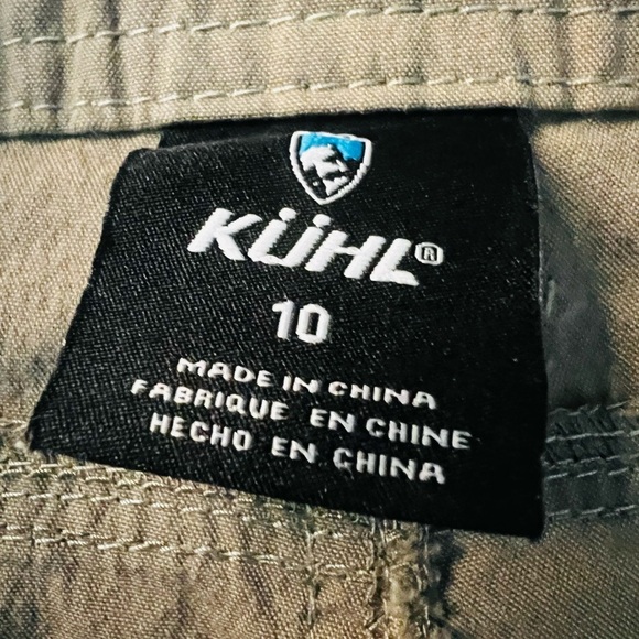 Kuhl Tan Cargo Shorts Versatile Summer Essential Women’s Size 10 - Picture 11 of 11